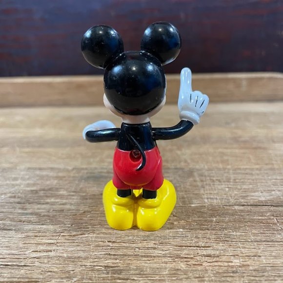 Disney Mickey Mouse Moveable Arms and Legs Plastic Figure Toy - Picture 3 of 4